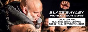 Blaze Bayley (Iron Maiden 94-99) + Luke Appleton Iced Earth @ Nuke Club Berlin | Berlin | Berlin | Deutschland